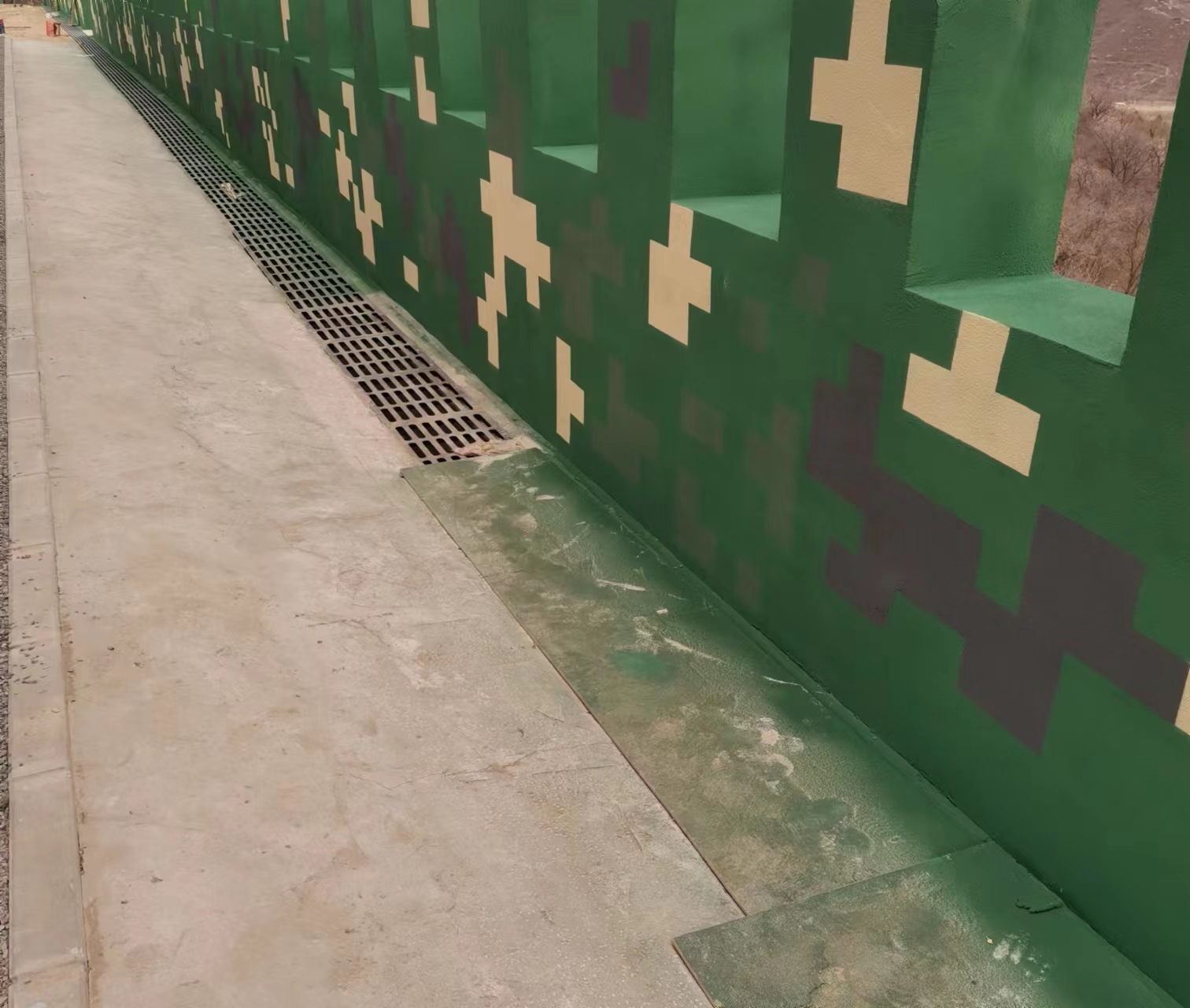 綦江围墙迷彩喷涂,数迷彩漆