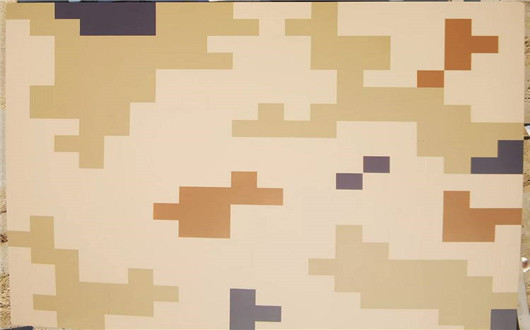 綦江荒漠迷彩漆喷涂